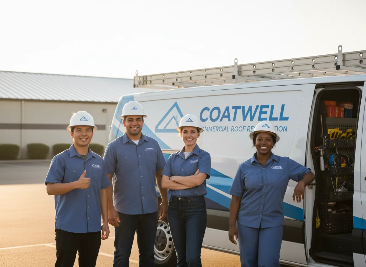 Commercial roof coating company in Rushsylvania, OH